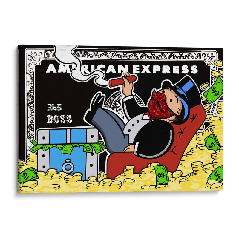 Monopoly Amex - David Aste | Cuadro decorativo de Canvas Lab