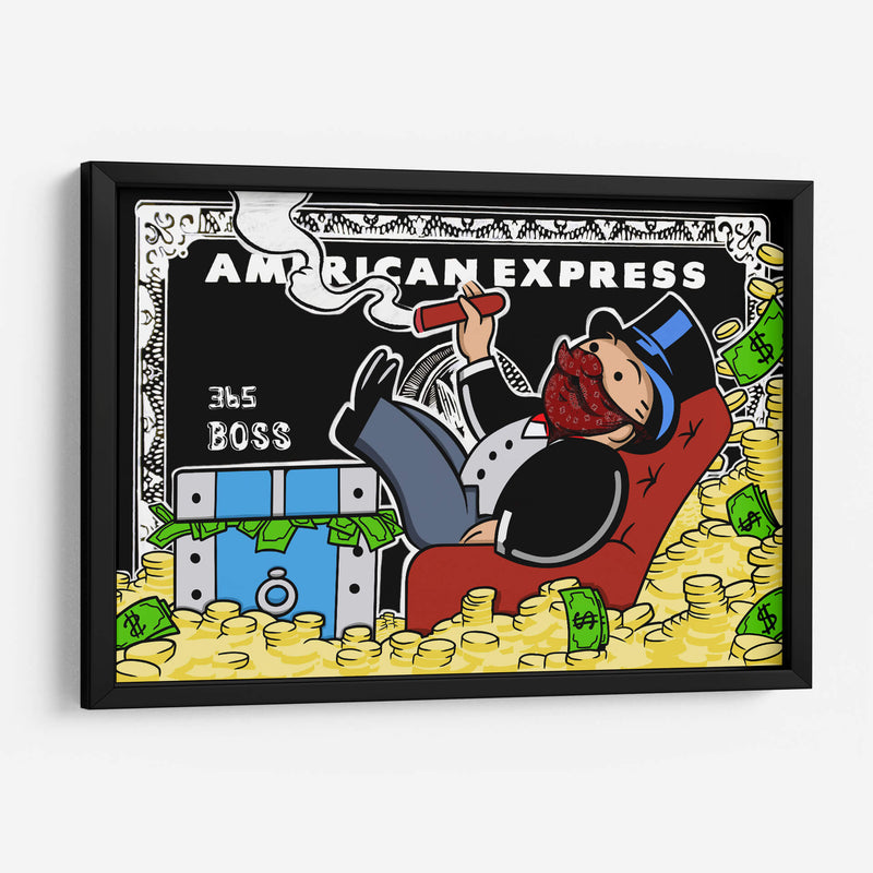 Monopoly Amex - David Aste | Cuadro decorativo de Canvas Lab