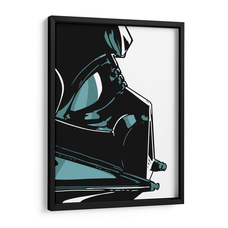 Vader Lines - Line Art | Cuadro decorativo de Canvas Lab