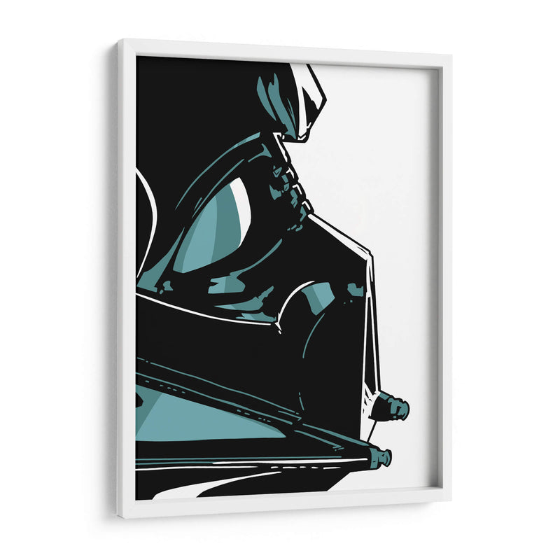 Vader Lines - Line Art | Cuadro decorativo de Canvas Lab
