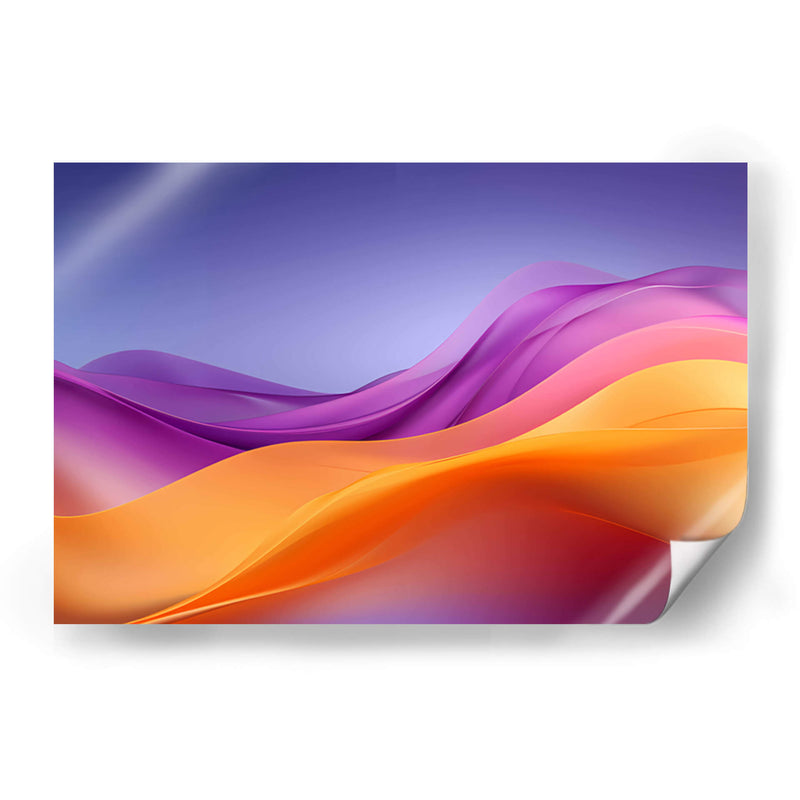 La Calma Amarillo Violeta - 3 - DeLaVegaGaming | Cuadro decorativo de Canvas Lab