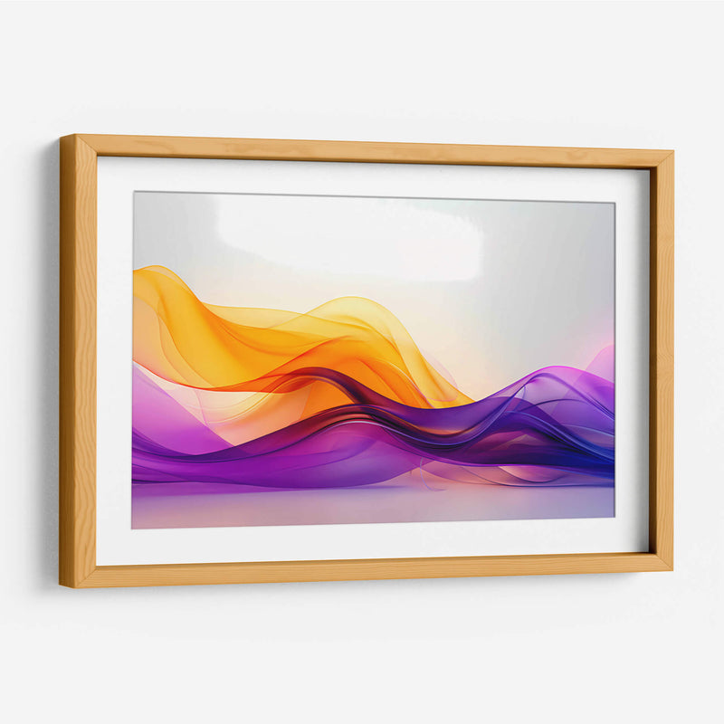 La Calma Amarillo Violeta - 2 - DeLaVegaGaming | Cuadro decorativo de Canvas Lab