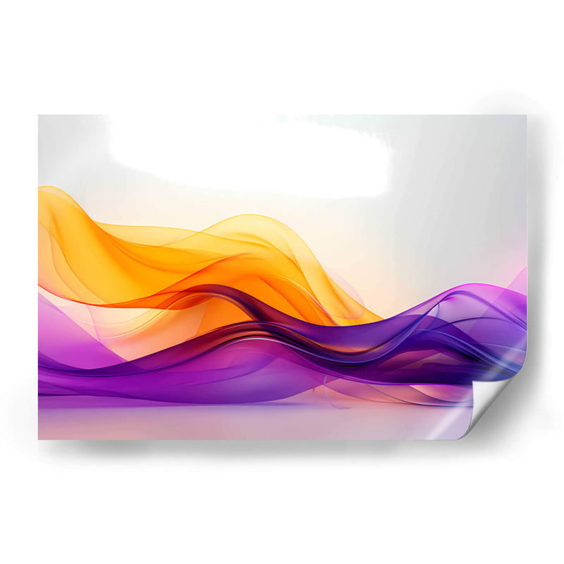 La Calma Amarillo Violeta - 2 - DeLaVegaGaming | Cuadro decorativo de Canvas Lab