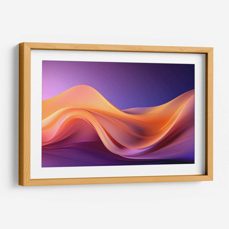 La Calma Amarillo Violeta - 1 - DeLaVegaGaming | Cuadro decorativo de Canvas Lab