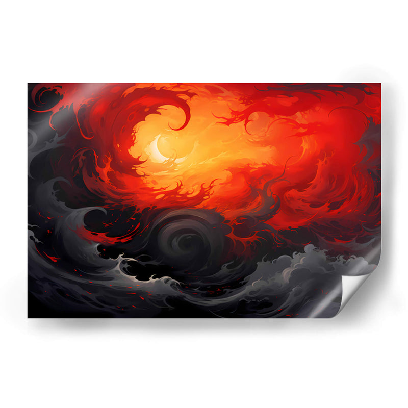 La Tormenta de Fuego - 2 - DeLaVegaGaming | Cuadro decorativo de Canvas Lab
