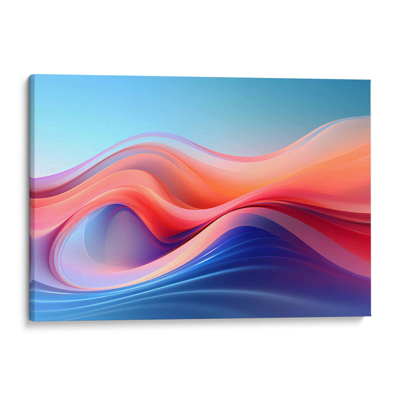 La Calma Multicolor - 3 - DeLaVegaGaming | Cuadro decorativo de Canvas Lab