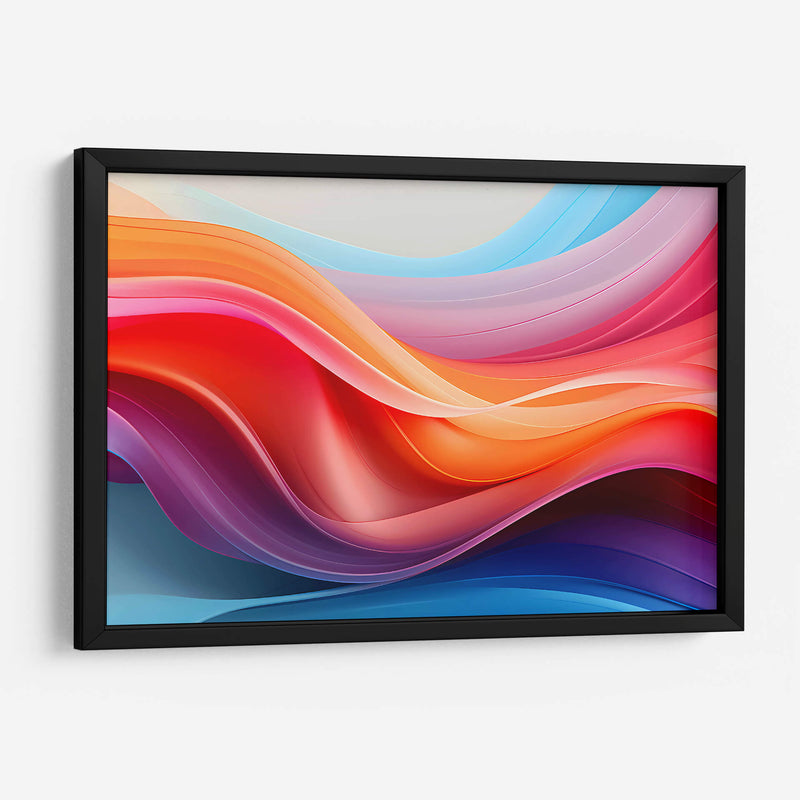 La Calma Multicolor - 1 - DeLaVegaGaming | Cuadro decorativo de Canvas Lab