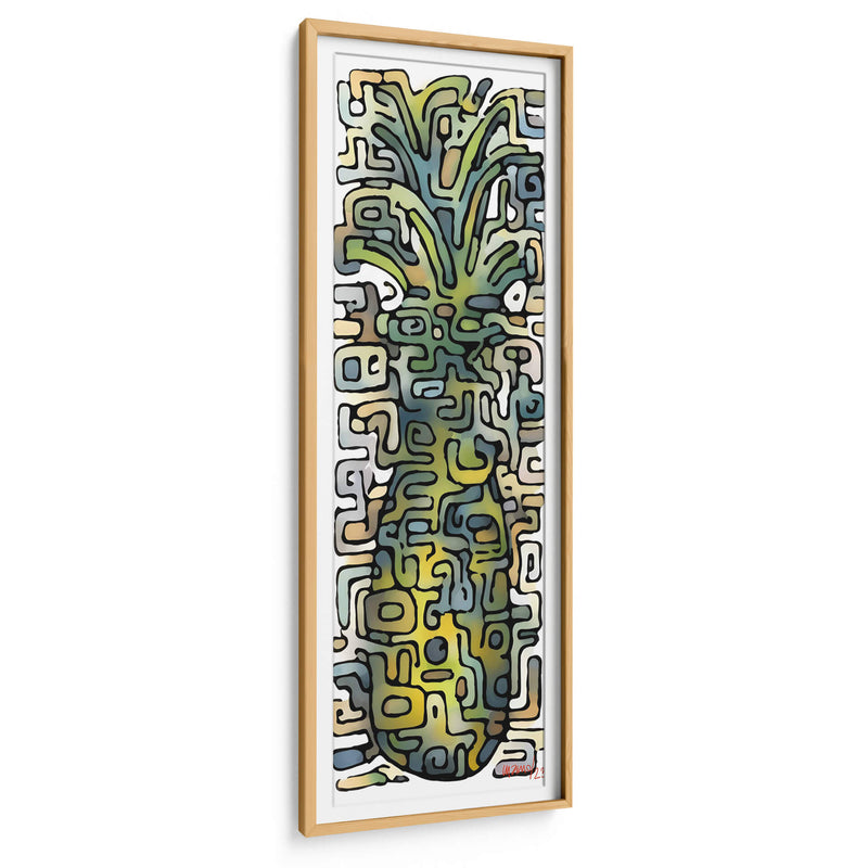 Piña maya - Gina Villalobos | Cuadro decorativo de Canvas Lab
