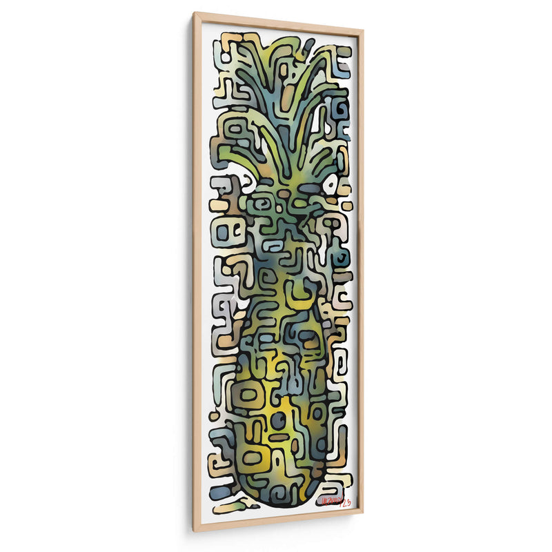 Piña maya - Gina Villalobos | Cuadro decorativo de Canvas Lab