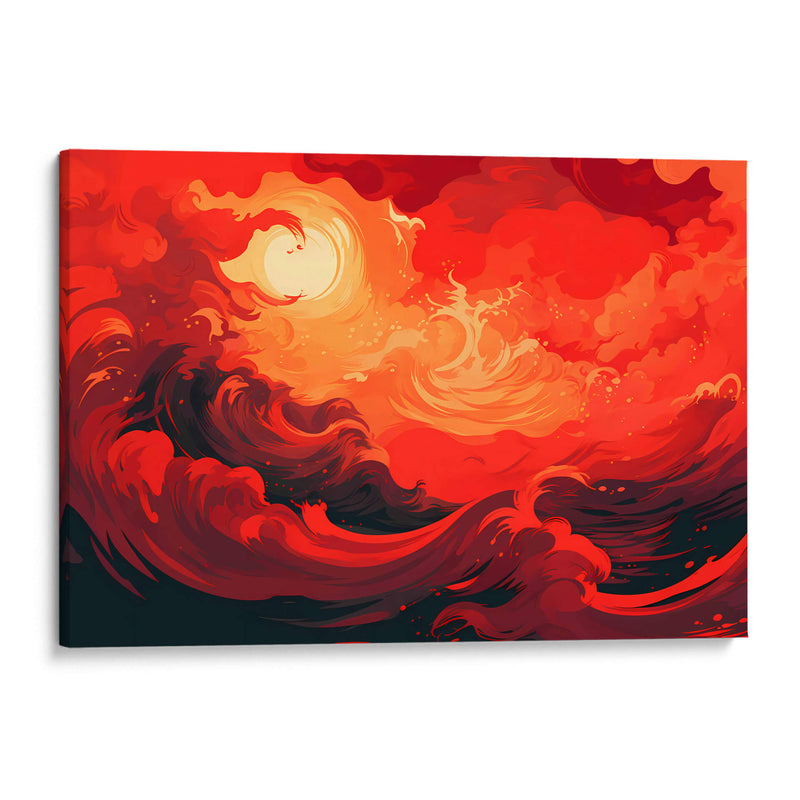 La Tormenta Roja - 3 - DeLaVegaGaming | Cuadro decorativo de Canvas Lab