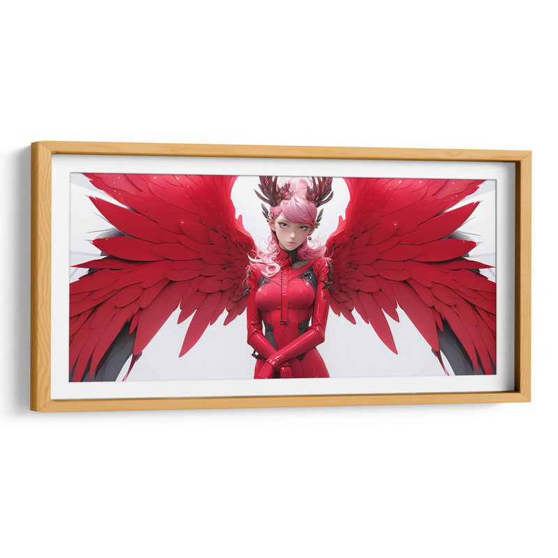 Ángel Rojo - DeLaVegaGaming | Cuadro decorativo de Canvas Lab