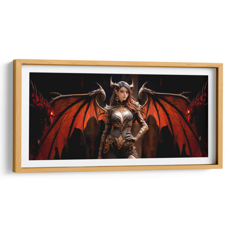 Demonia Dragón - DeLaVegaGaming | Cuadro decorativo de Canvas Lab