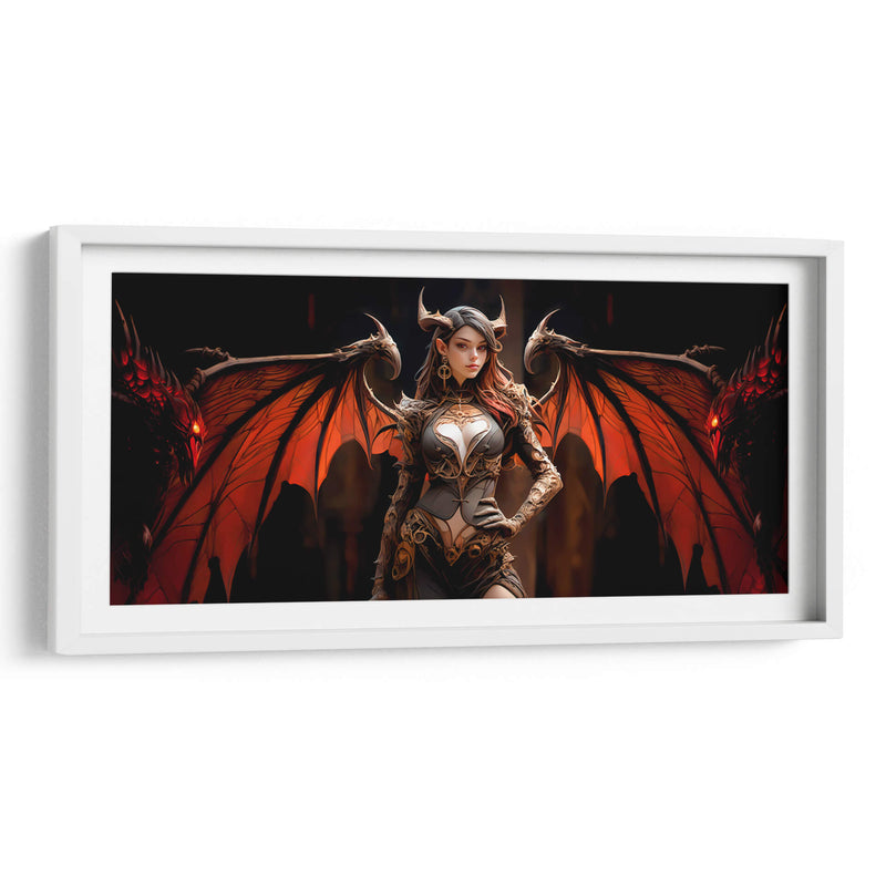 Demonia Dragón - DeLaVegaGaming | Cuadro decorativo de Canvas Lab