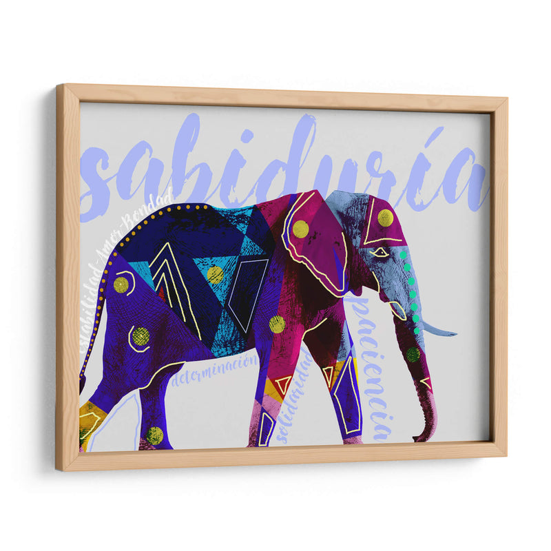 Elefante Sabiduría - Lofty&Me | Cuadro decorativo de Canvas Lab