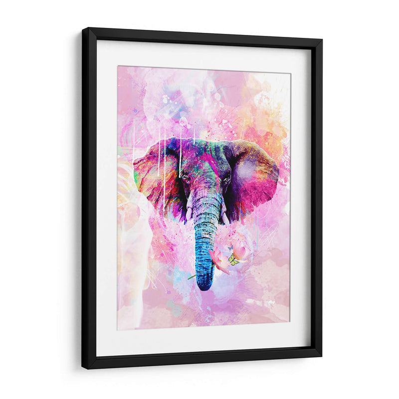 Elefante Splash - Lofty&Me | Cuadro decorativo de Canvas Lab