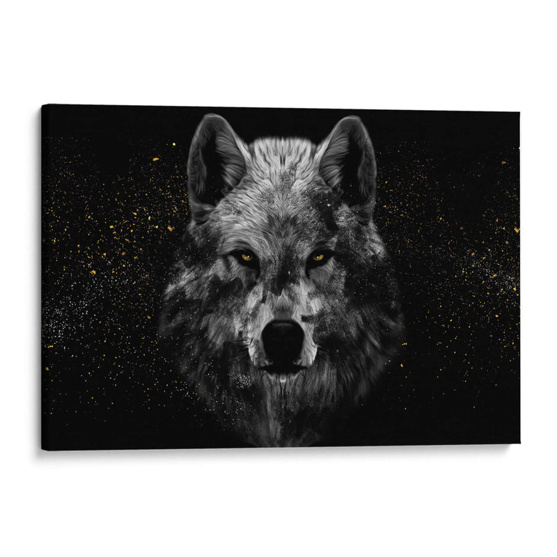 Lobo Negro - Lofty&Me | Cuadro decorativo de Canvas Lab