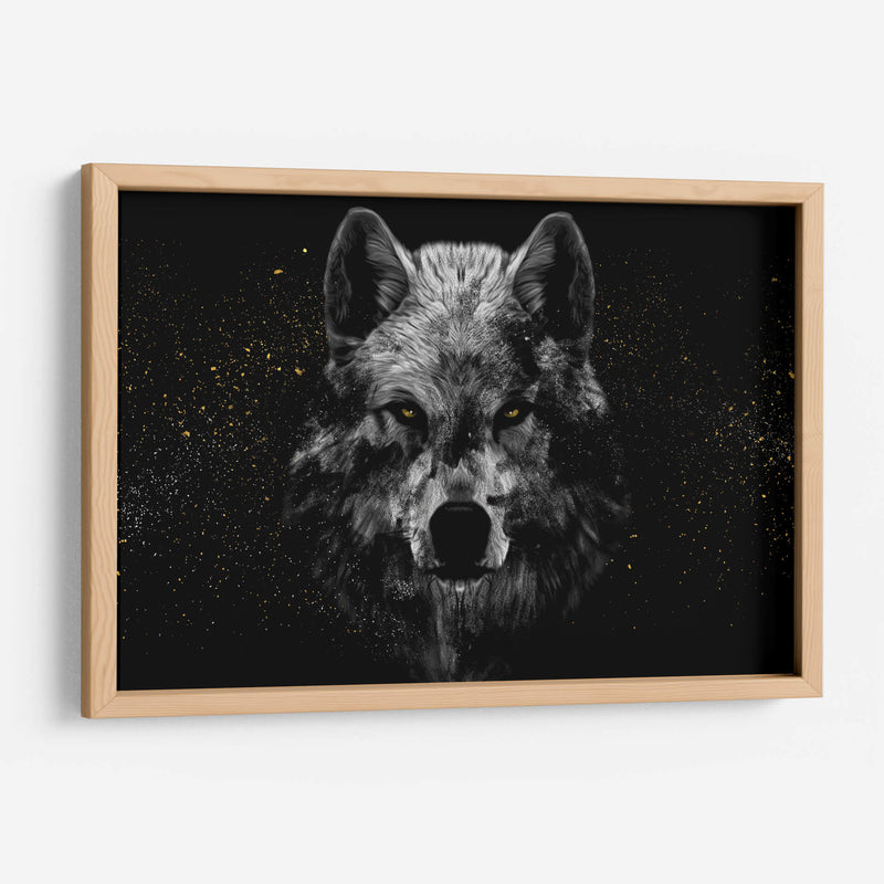Lobo Negro - Lofty&Me | Cuadro decorativo de Canvas Lab