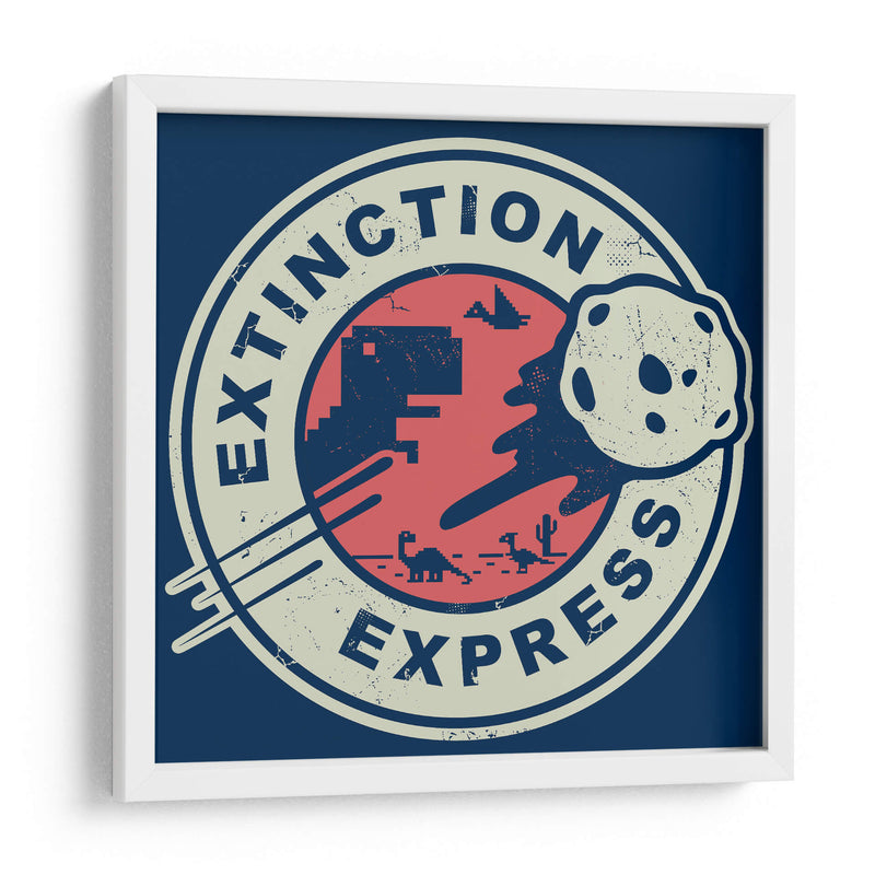 Extinción Express - Roge I. Luis | Cuadro decorativo de Canvas Lab