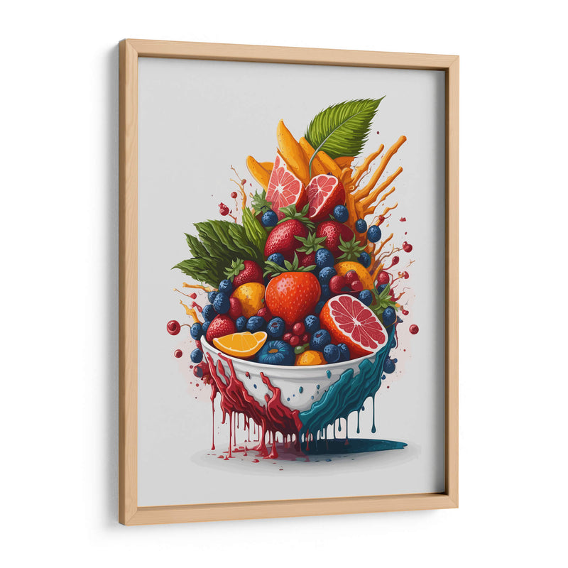 Canasta de frutas - Infiniity Art | Cuadro decorativo de Canvas Lab