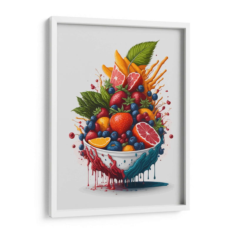 Canasta de frutas - Infiniity Art | Cuadro decorativo de Canvas Lab