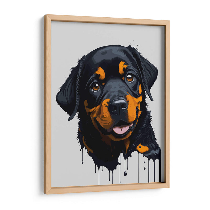 Rottweiler Splash - Infiniity Art | Cuadro decorativo de Canvas Lab