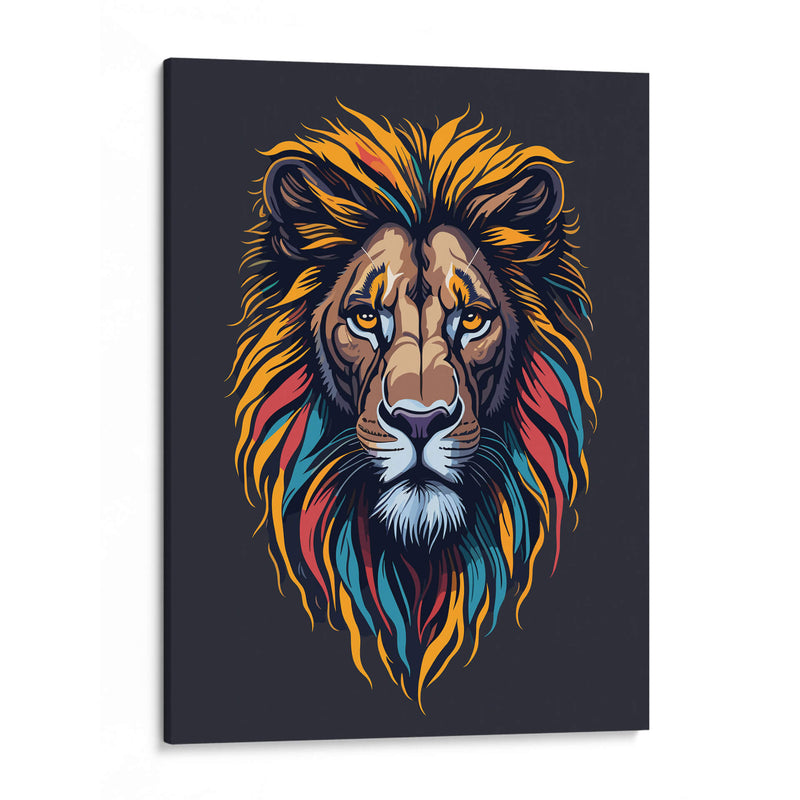 León Majestuoso II - Infiniity Art | Cuadro decorativo de Canvas Lab