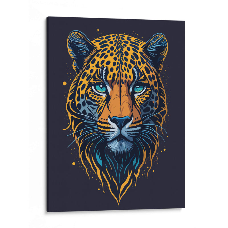 Leopardo Místico - Infiniity Art | Cuadro decorativo de Canvas Lab