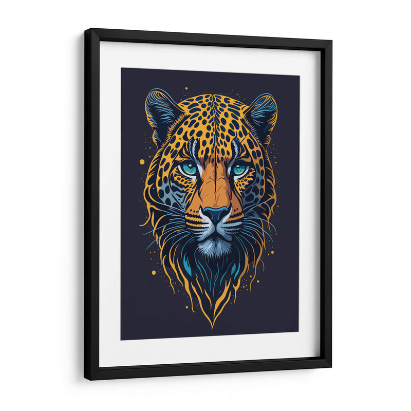 Leopardo Místico - Infiniity Art | Cuadro decorativo de Canvas Lab