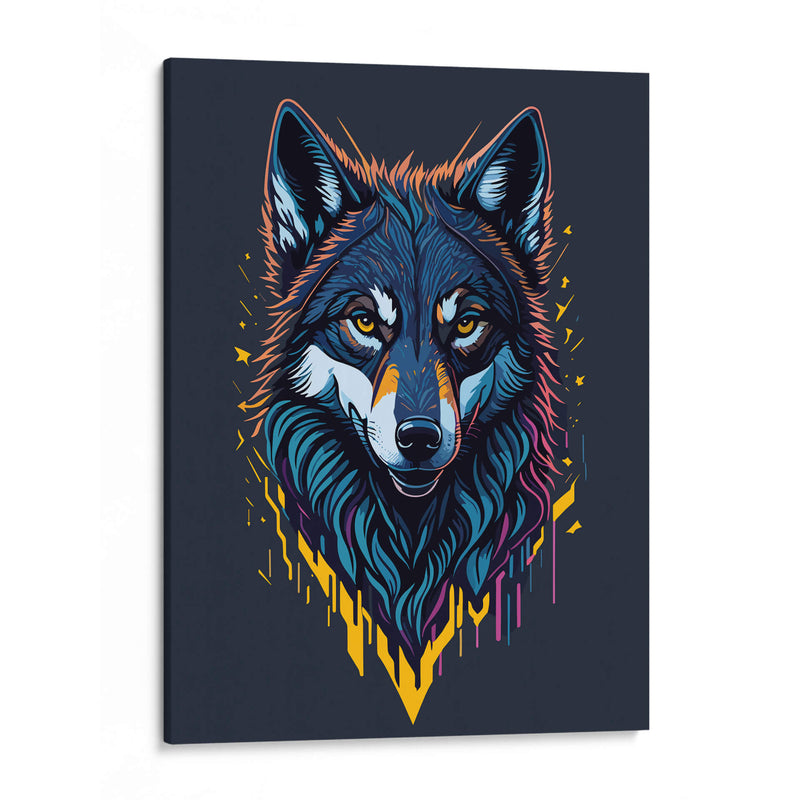 Lobo alfa - Infiniity Art | Cuadro decorativo de Canvas Lab