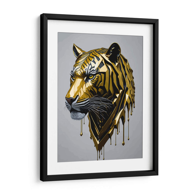 Tigre Dorado - Infiniity Art | Cuadro decorativo de Canvas Lab