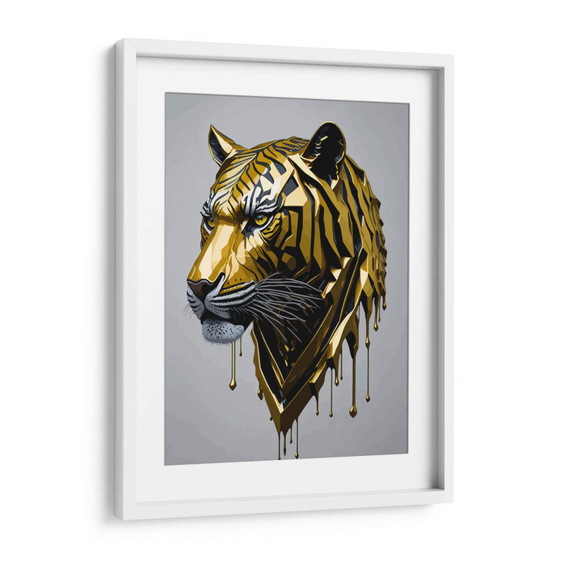 Tigre Dorado - Infiniity Art | Cuadro decorativo de Canvas Lab