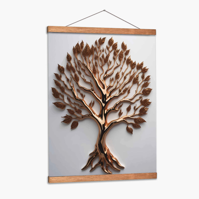 Árbol Dorado - Infiniity Art | Cuadro decorativo de Canvas Lab