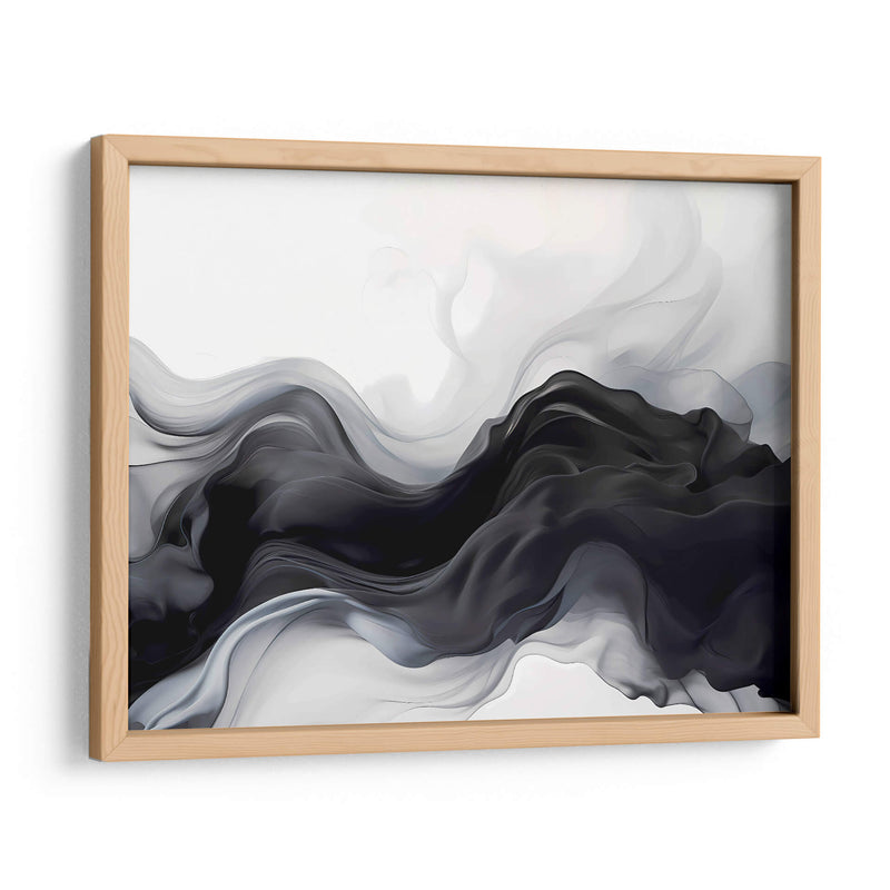 Fluye - Blanco y Negro - 2 - DeLaVegaGaming | Cuadro decorativo de Canvas Lab