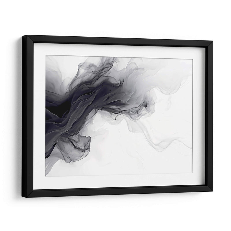 Fluye - Blanco y Negro - 3 - DeLaVegaGaming | Cuadro decorativo de Canvas Lab