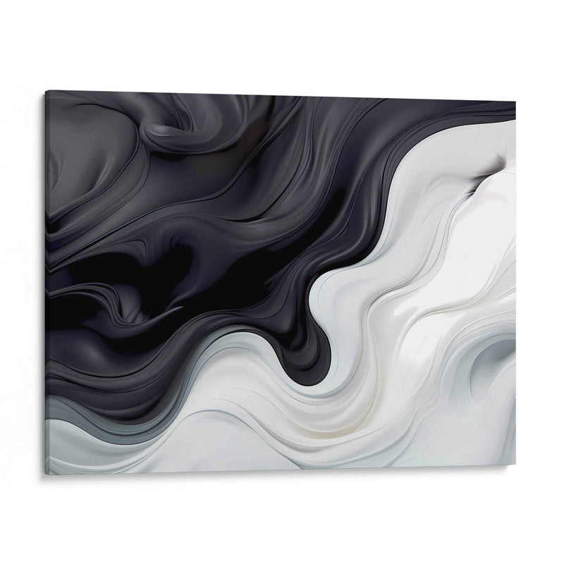 Fluye - Blanco y Negro - 5 - DeLaVegaGaming | Cuadro decorativo de Canvas Lab