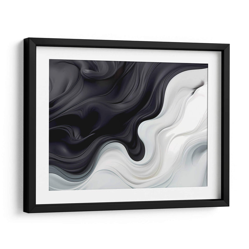 Fluye - Blanco y Negro - 5 - DeLaVegaGaming | Cuadro decorativo de Canvas Lab