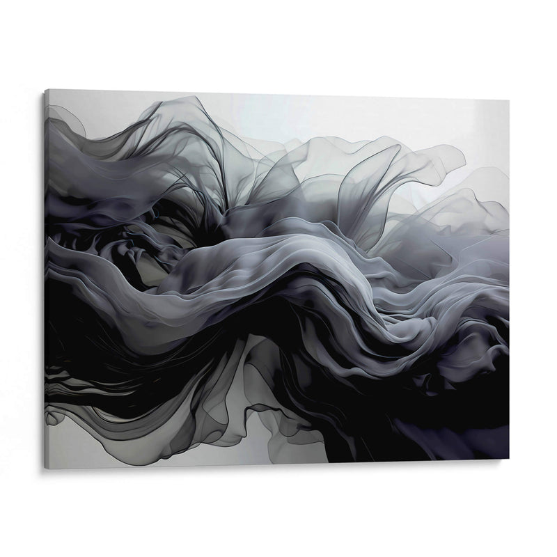 Fluye - Blanco y Negro - 6 - DeLaVegaGaming | Cuadro decorativo de Canvas Lab
