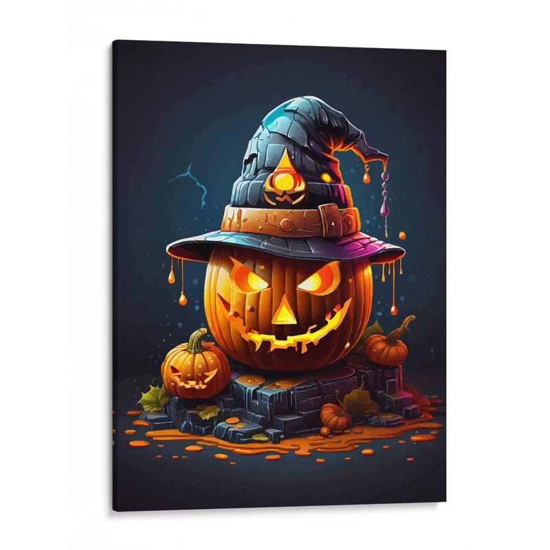 La Calabaza de Halloween - Infiniity Art | Cuadro decorativo de Canvas Lab