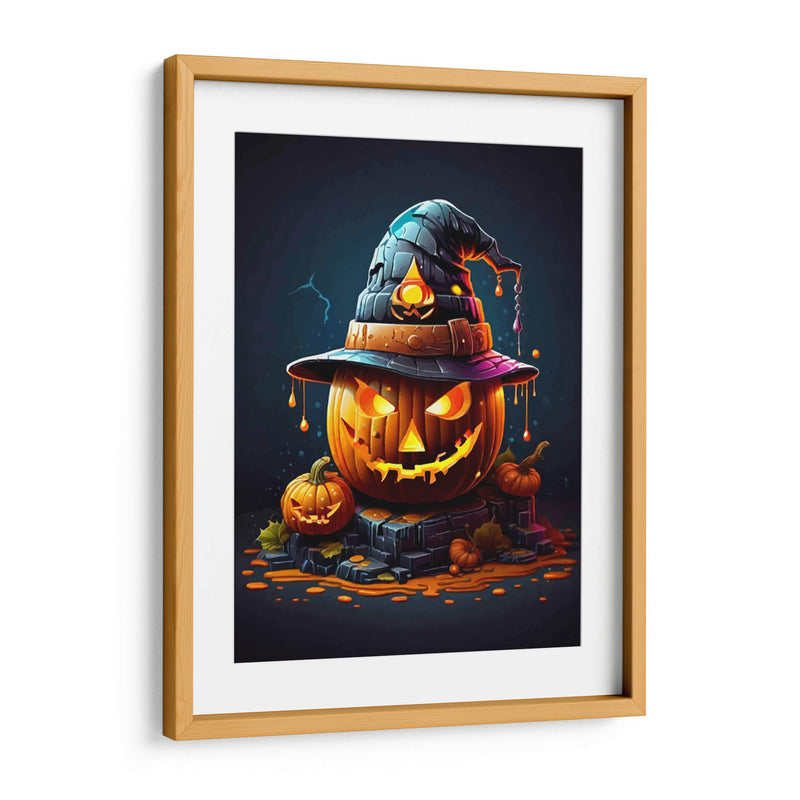 La Calabaza de Halloween - Infiniity Art | Cuadro decorativo de Canvas Lab