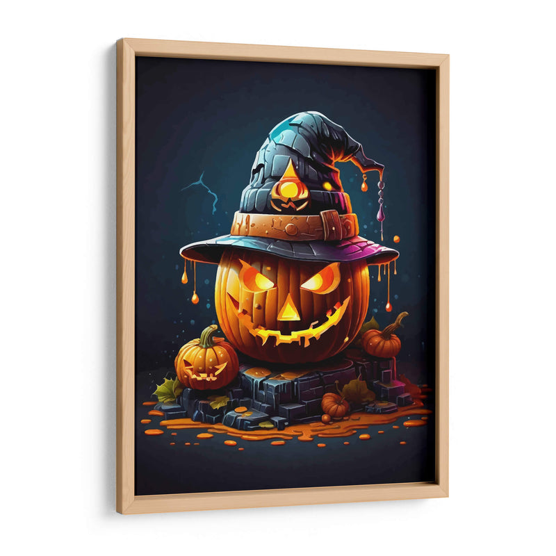 La Calabaza de Halloween - Infiniity Art | Cuadro decorativo de Canvas Lab