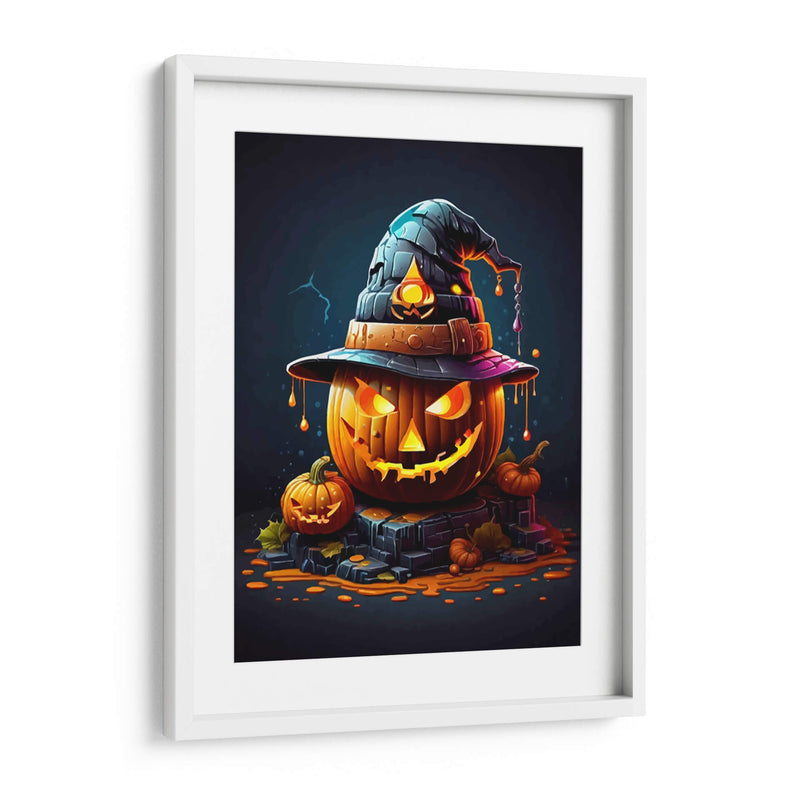 La Calabaza de Halloween - Infiniity Art | Cuadro decorativo de Canvas Lab