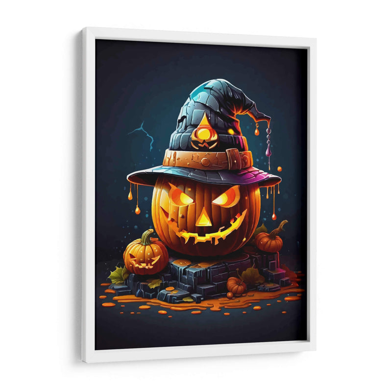 La Calabaza de Halloween - Infiniity Art | Cuadro decorativo de Canvas Lab