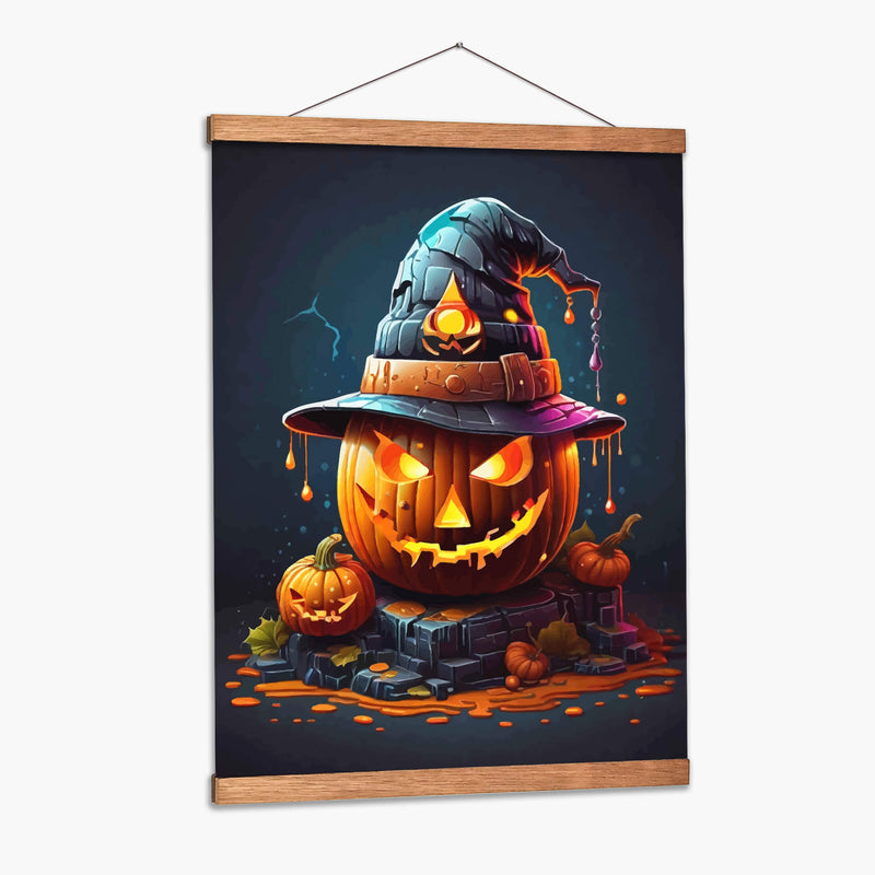 La Calabaza de Halloween - Infiniity Art | Cuadro decorativo de Canvas Lab