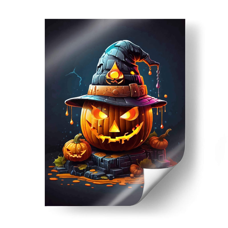 La Calabaza de Halloween - Infiniity Art | Cuadro decorativo de Canvas Lab