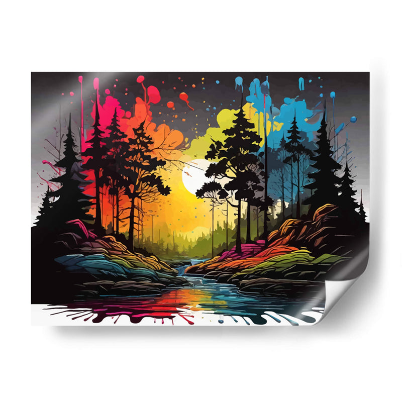 Bosque Mágico - Infiniity Art | Cuadro decorativo de Canvas Lab