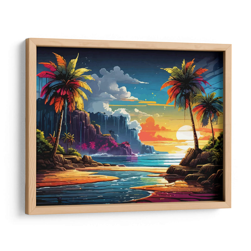 Paraíso Tropical - Infiniity Art | Cuadro decorativo de Canvas Lab