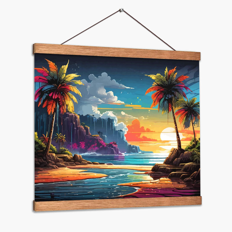 Paraíso Tropical - Infiniity Art | Cuadro decorativo de Canvas Lab