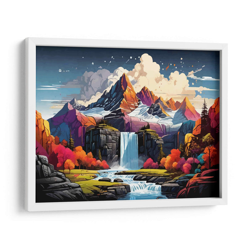 Paraíso Montañoso - Infiniity Art | Cuadro decorativo de Canvas Lab