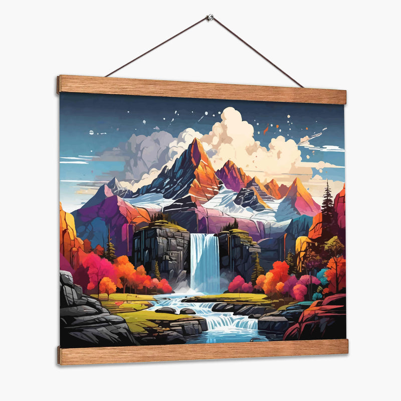 Paraíso Montañoso - Infiniity Art | Cuadro decorativo de Canvas Lab