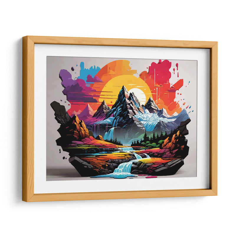 Montaña Mágica - Infiniity Art | Cuadro decorativo de Canvas Lab